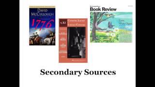 Primary vs Secondary Resources