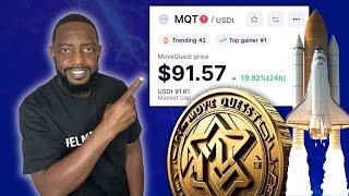 How to get this top trending crypto while it's hot! MoveQuest Token MQT