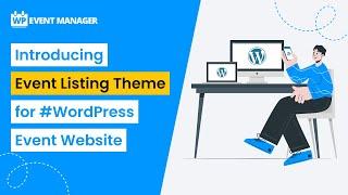 Introducing Event Listing Theme For #WordPress Event Website [event conference]