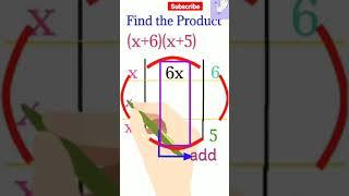 Magical Trick of multiply Algebraic Expressions| Multiply tricks|| Meemak Academy|#shorts