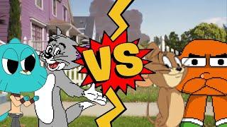 M.U.G.E.N. Battles | Tom/Gumball vs Jerry/Darwin