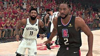 NBA 2K20 Gameplay - Brooklyn Nets vs Los Angeles Clippers Game 7 NBA Finals – NBA 2K20 PS4