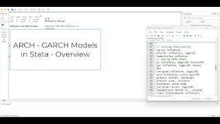 Overview of ARCH - GARCH models in Stata