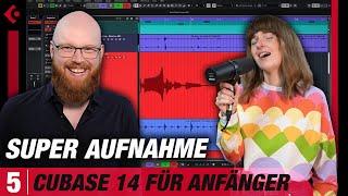 Cubase 14 für Einsteiger: Wie nehme ich meine Stimme in Cubase auf?