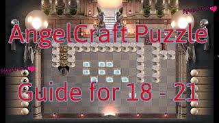 The Genesis Order - AngelCraft Puzzles walkthrough 18,19,20,21   