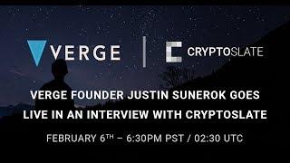 Verge Founder Justin Sunerok Talks About the Future and Potential of XVG [Interview]