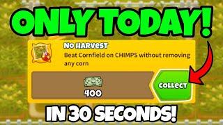 Get The NO HARVEST ACHIEVEMENT In Under 30 Seconds (ONLY TODAY!)
