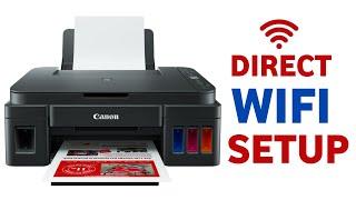 Canon G3410 WiFi Setup l  How to Connect to Mobile Phone, WiFi Password & More!