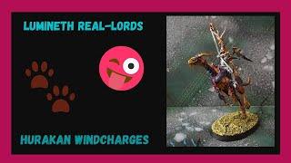 How to paint HURAKAN WINDCHARGER (CONTRAST) // Como pintar ejercito LUMINETH REALM LORDS