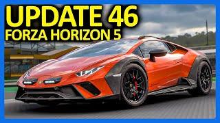 Forza Horizon 5 : 8 New Cars & Horizon Realms Explained!! (FH5 Update 46)