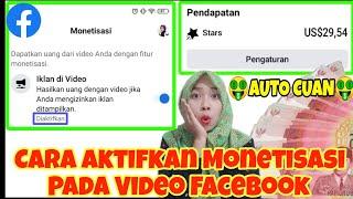 TERBARU! Cara Mengaktifkan Monetisasi Pada Video Facebook