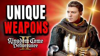 Top 5 Most POWERFUL & UNIQUE Weapons in Kingdom Come Deliverance 2 (Must-Have Gear)