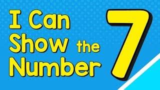 I Can Show the Number 7 in Many Ways | Number Recognition | Jack Hartmann Number Song