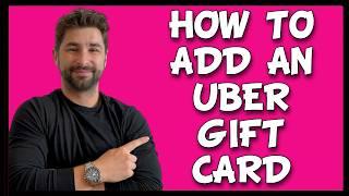 How to Add an Uber Gift Card in the Uber App Tutorial