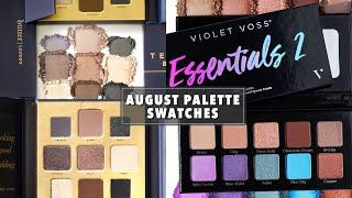 August Boxycharm Palette Swatches: Violet Voss Essentials 2 & Butter London Teddy Boy