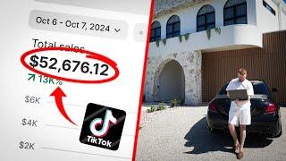 $52,676.12 TikTok Dropshipping from SCRATCH in 2 days (Untapped Method)