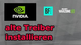 so installiert ihr alte Nvidia Treiber - wenn es Probleme in BF2042 gibt