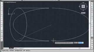 How to draw Ellipse and Multiline in AutoCAD Hindi