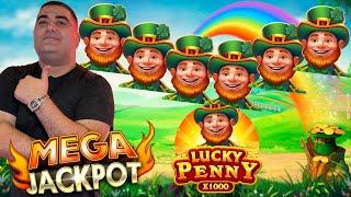 OMG Super RARE JACKPOT On Lucky Penny - Winning MEGA JACKPOT