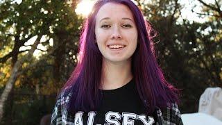 How to: Get purple hair with Purple Rain SHOLLAND TV | ARCTIC FOX HAIR COLOR