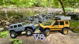 Axial SCX24 Vs FMS FCX24M Battle for the Best 1/24!