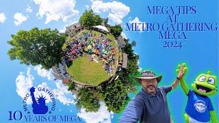 TIPS for attending a Geocaching MEGA Event - Metro Gathering Mega 2024