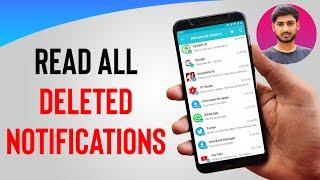 How to Check Deleted Notification on Any Phone | Recover Notification History