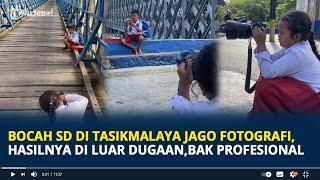 Viral Bocah SD di Tasikmalaya Jago Fotografi, Bak Profesional Hasilnya di Luar Dugaan