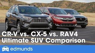 Honda CR-V vs. Mazda CX-5 vs. Toyota RAV4: 2019 Compact SUV Comparison Test