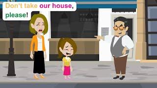 Ella becomes a homeless girl - English Funny Animated Story - Ella English