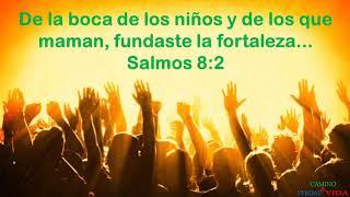 Overly De la boca de los niños y de los que maman, fundaste la fortaleza... Salmos 8:2 ️ ║