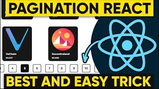 React Pagination in 7 minutes [ EASY ] | Pagination Tutorial