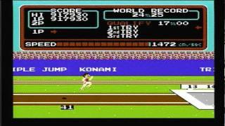 Triple Jump World Record (24m 88) Track & Field Nes Nintendo