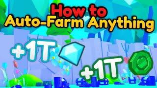 How to AUTO FARM in Pet Simulator X *ANY AREA / CLOVER COINS*