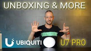 Unboxing and more - Ubiquiti U7 Pro