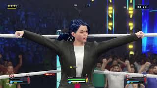 WWE 2K23 Marinette VS Kitty Noir VS Ladybug Stink Face French Kiss Triple Threat Ironwoman