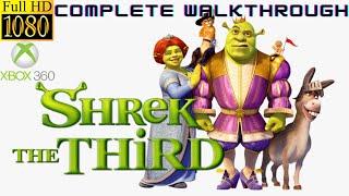 Longplay Shrek The Third (Xbox 360, 2007)- Complete Walkthrough in HD