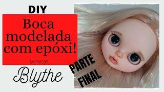 D.I.Y.: Custom Blythe - Epóxi - Final - Maquiagem