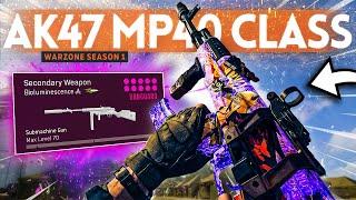 WARZONE: This MAX DAMAGE AK47 + MP40 Loadout DOMINATES! (Best Class Setup)