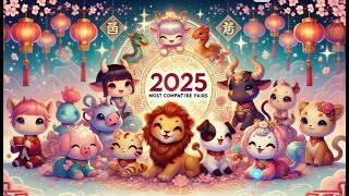 2025 The Most Compatible Chinese Zodiac Pairs (From RAT to PIG)