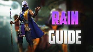 HOW TO PLAY RAIN (ADVANCED GUIDE)【Mortal Kombat 1】