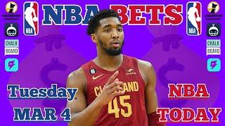 NBA Best Bets TODAY | Tuesday March 4 2025 | Player Props + Parlays + Predictions | FREE Picks