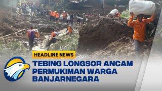 Longsor di Banjarnegara Ancam Rumah Warga, Puluhan Orang Dievakuasi