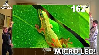 162" MicroLED is Actually Coming! - AWALL Vision