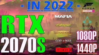 RTX 2070 SUPER - in 2022  // PC GAMES BENCHMARK TEST //