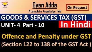 Offence and Penalty under GST in hindi | Offence kya hota hai GST me/ Penalty Kya hota hai GST me