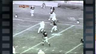 Big Ten Film Vault: 1957 Yearbook - Joe Kulbacki 47-Yard Touchdown