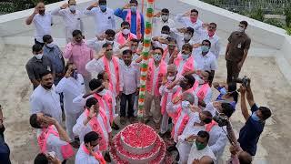 TRS Working President KTR hoisted the National Flag at Telangana Bhavan | #September17