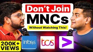 FRESHERS Must Know THIS Before Joining Infosys, TCS, Accenture | Shocking MNC Truth