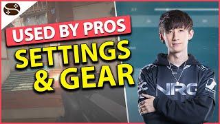 Settings and Gear Used by PROS in Valorant ft. (Aceu, Brax, Wardell) & MORE!